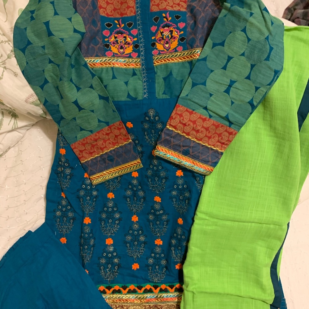 Generation pure cotton kameez shalwar suit